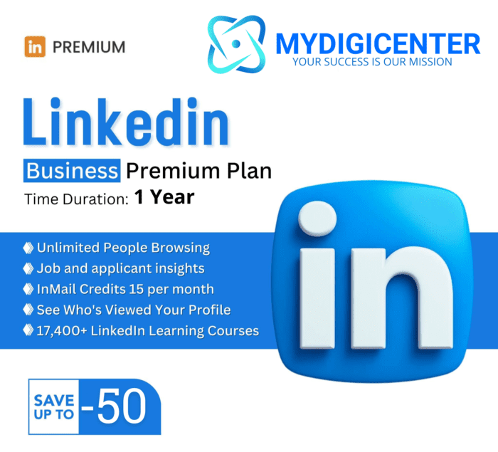 Buy linkedin Business premium 1 year